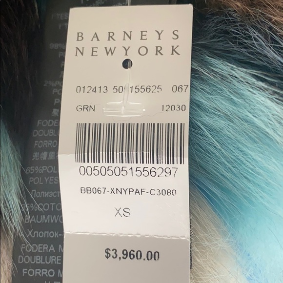 MR&MRS Italy New York Bomber Jacket with Fox Fur - Picture 6 of 6